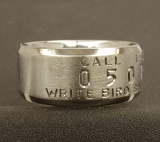 Duck ring 3 line beveled edge