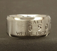 Duck ring 3 line beveled edge